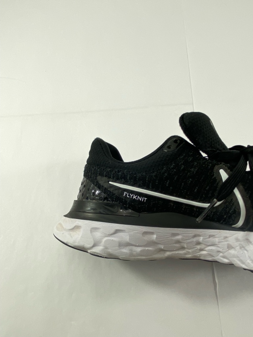Nike React Infinity Run Flyknit 3 FK DD3024-001 Black Women’s 9 Running Shoes - Picture 8 of 16